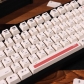 Minimalist Code Farmer 104+44 Full PBT Dye-subbed Keycaps Set for Cherry MX Gaming Keyboard